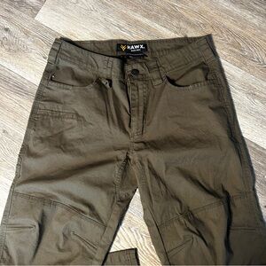 HAWX WORK GEAR Men's Olive Pants